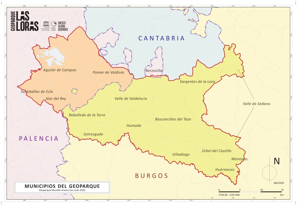 Mapa Las Loras 